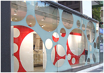 カッティングシート施工例