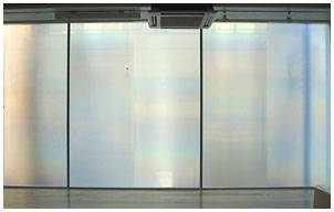 ビジョンコントロールフィルム施工後画像上方向