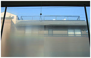 ビジョンコントロールフィルム施工後画像上方向