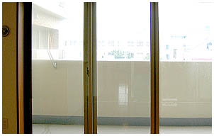 ビジョンコントロールフィルム施工後画像正面