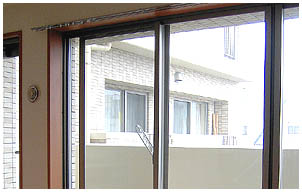 ビジョンコントロールフィルム施工前画像斜め横