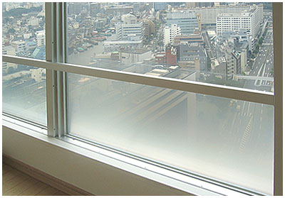 ビジョンコントロールフィルムY-2555施工例