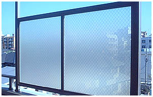 ビジョンコントロールフィルム施工後画像斜め横