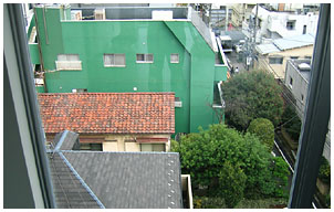 ビジョンコントロールフィルム施工前画像斜め下