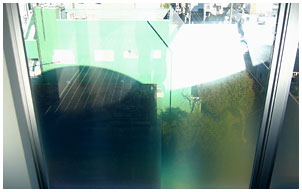 ビジョンコントロールフィルム施工後画像斜め下