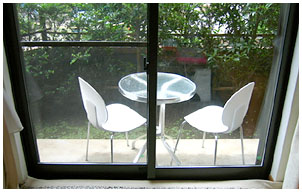 ビジョンコントロールフィルム施工前画像下方向